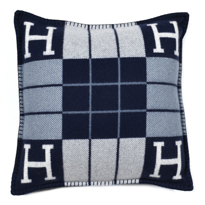 Hermes Wool Cashmere Avalon III Pillow PM Ecru Caban 1 of 3