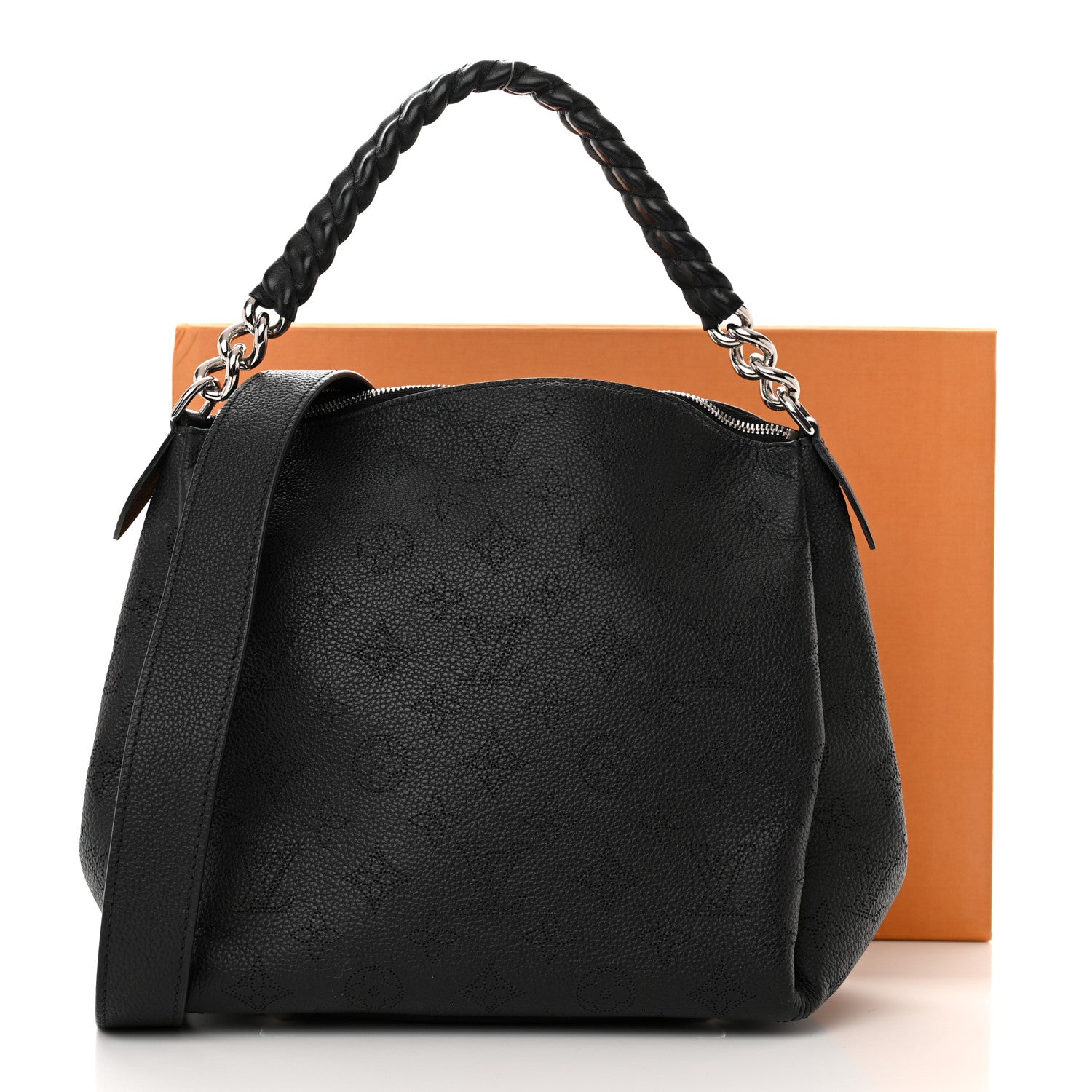 Louis Vuitton Mahina Babylone Chain BB Black 11 of 11