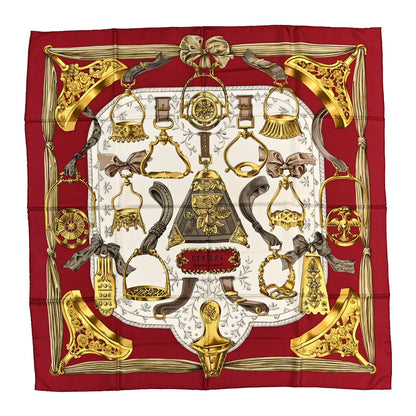 Hermes Silk Concours D Etriers Scarf 90 1 of 3
