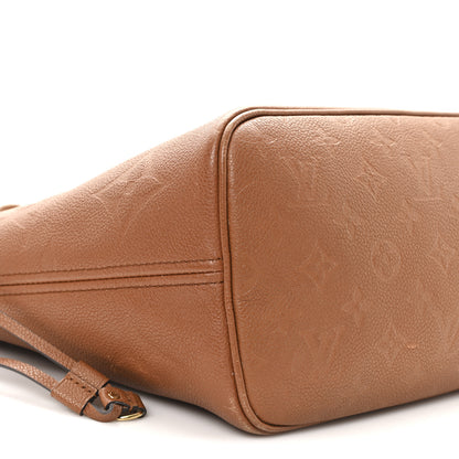 Louis Vuitton Empreinte Monogram Giant Neverfull MM Cognac 9 of 11