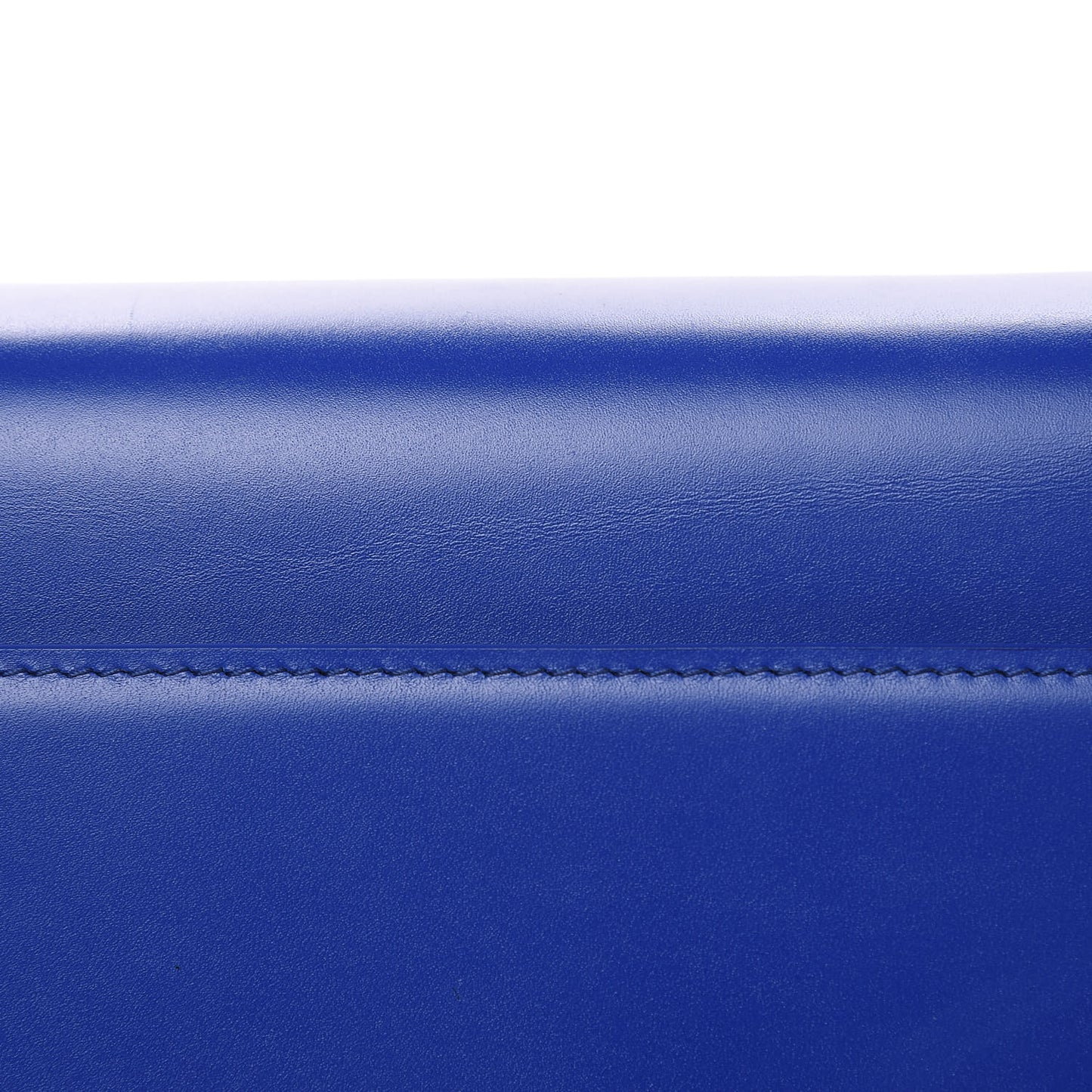 Box Calfskin S Sharp Chain Shoulder Bag Electric Bleu
