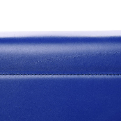 Balenciaga Box Calfskin S Sharp Chain Shoulder Bag Electric Bleu 9 of 10