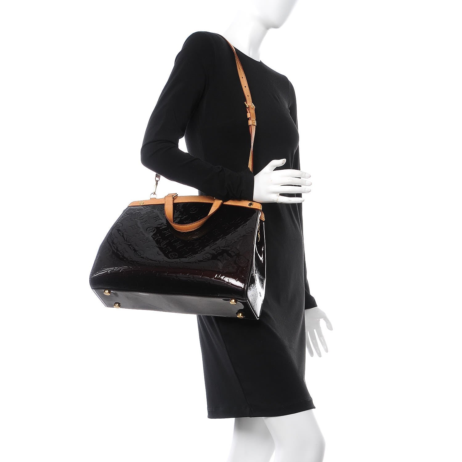 Louis Vuitton Vernis Brea GM Amarante 2 of 8