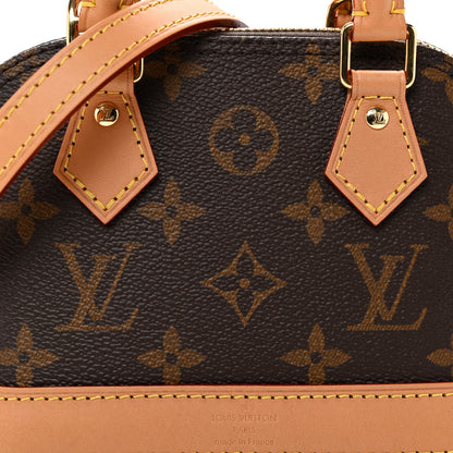 Louis Vuitton Monogram Nano Alma 7 of 9
