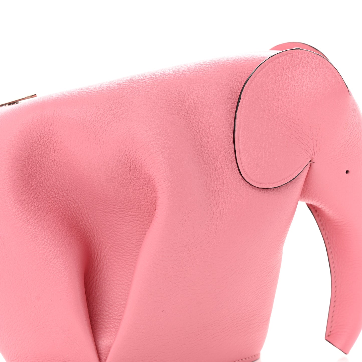 Calfskin Mini Elephant Crossbody Bag Candy