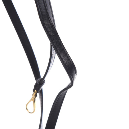 Prada Raffia Woven Crossbody Black 8 of 8