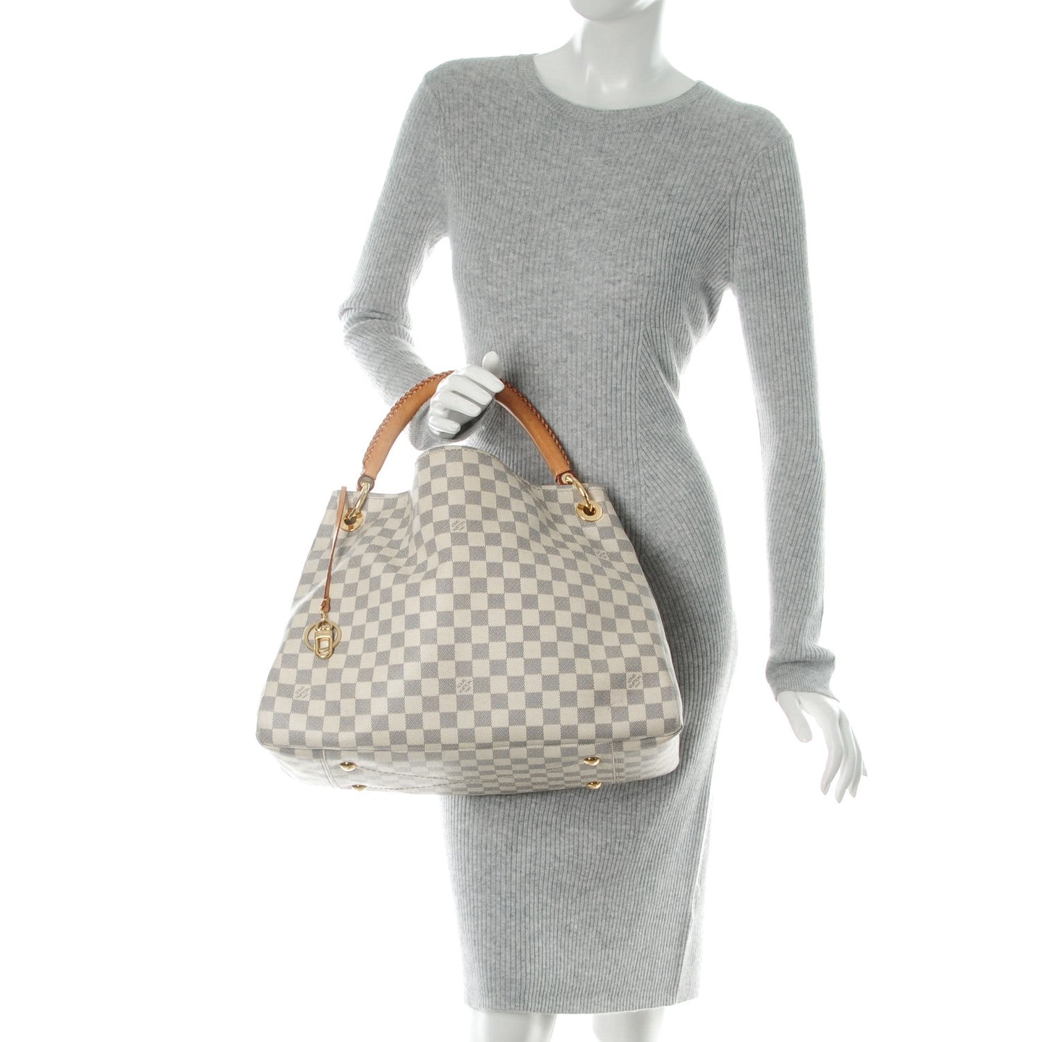 Louis Vuitton Damier Azur Artsy MM 2 of 9