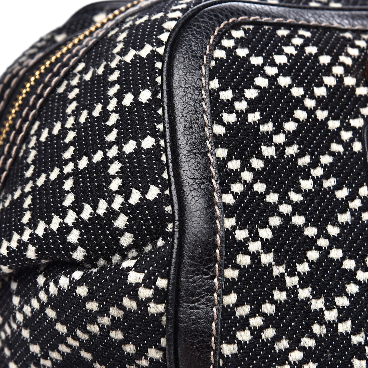 Diamante Calfskin Large Aviatrix Boston Black