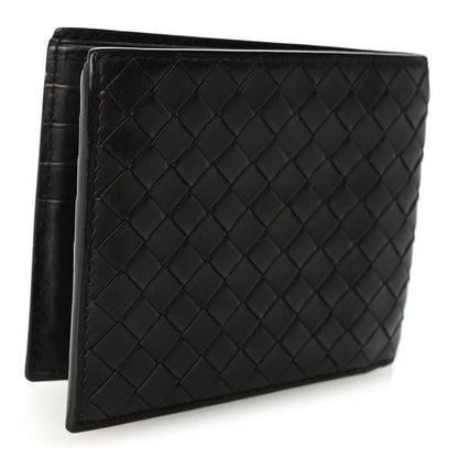 Bottega Veneta Nappa Intrecciato Bi-Fold Wallet Ebano 3 of 7