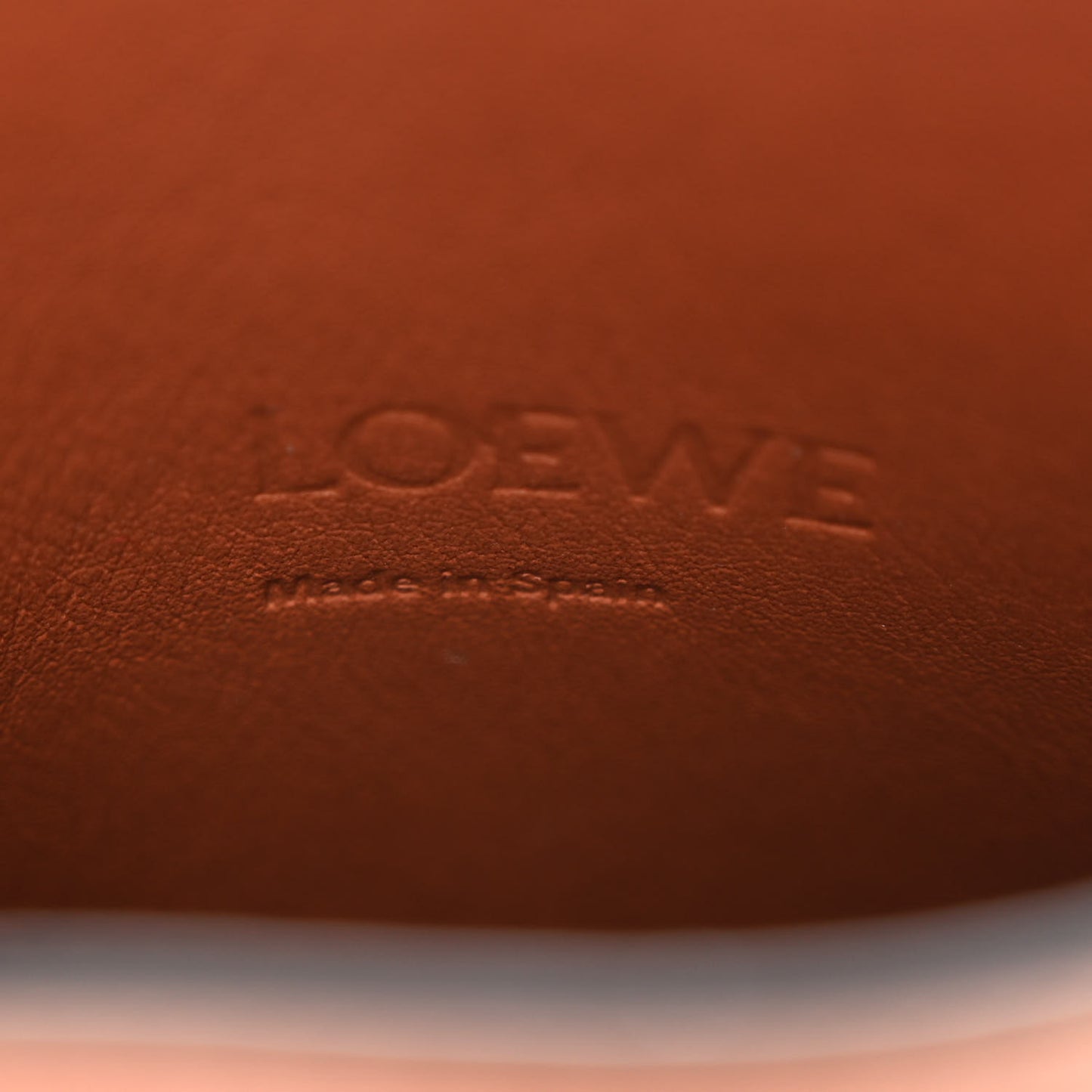Smooth Calfskin Dice Pocket Tan