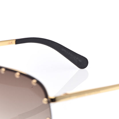 Louis Vuitton The Party Aviator Gradient Sunglasses Z0914U Brown 6 of 8