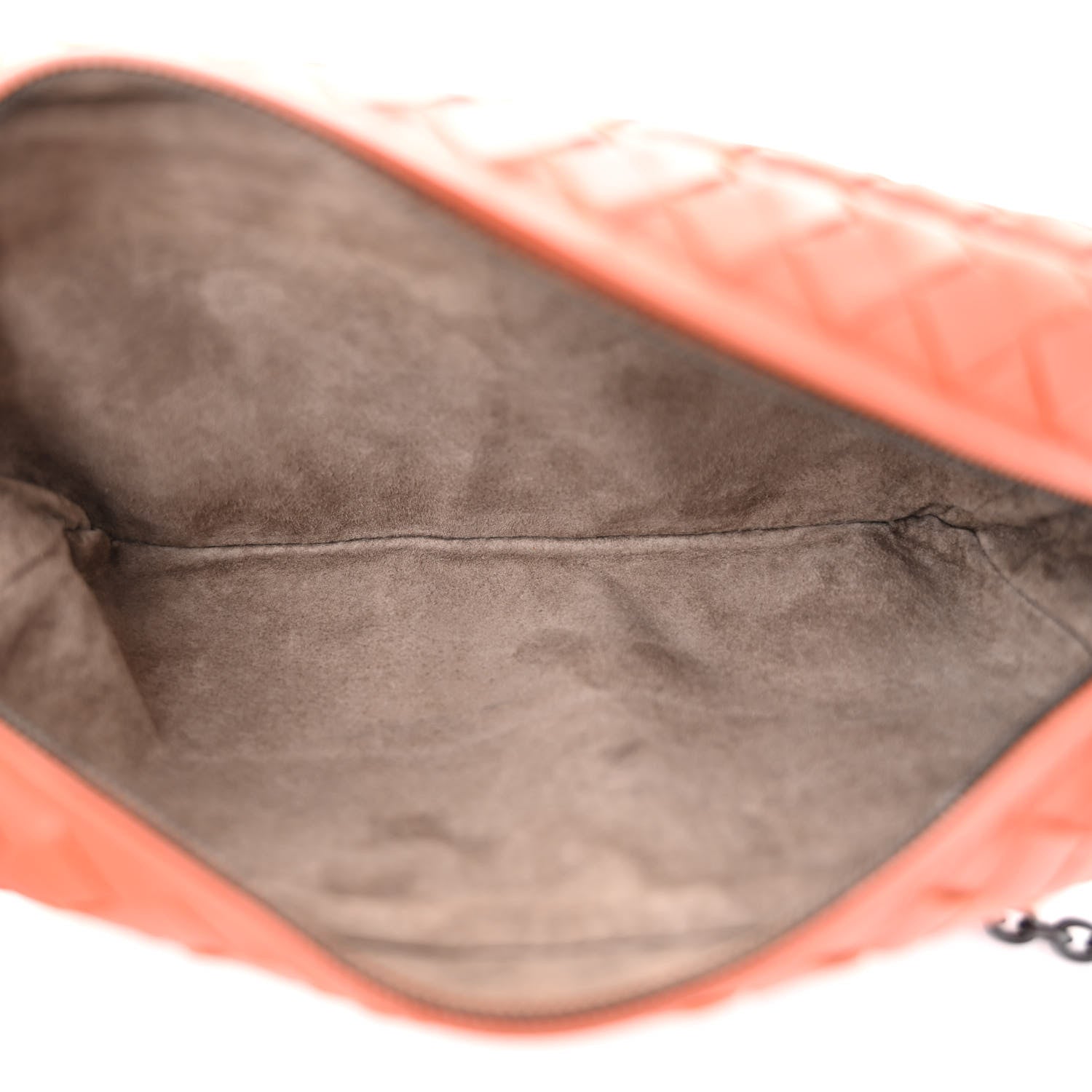 Bottega Veneta Nappa Intrecciato Baby Olimpia Shoulder Bag Orange 5 of 14