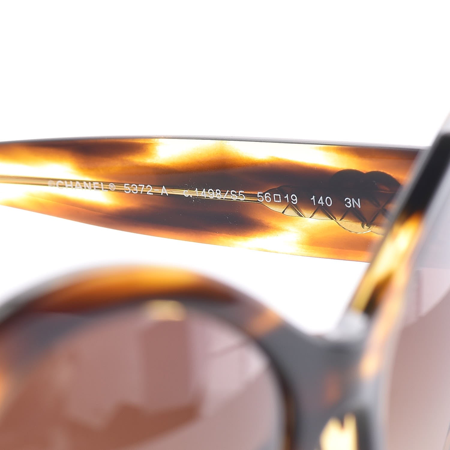 Chanel CC Sunglasses 5372 Tortoise 6 of 7
