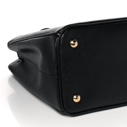 Prada Saffiano Lux Medium Tote Black 8 of 9