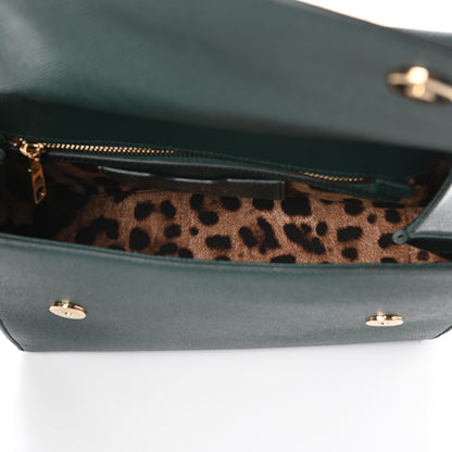 Dolce & Gabbana Dauphine Medium Miss Sicily Satchel Green 5 of 9