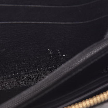 Gucci Guccissima Donna Long Wallet Black 6 of 10