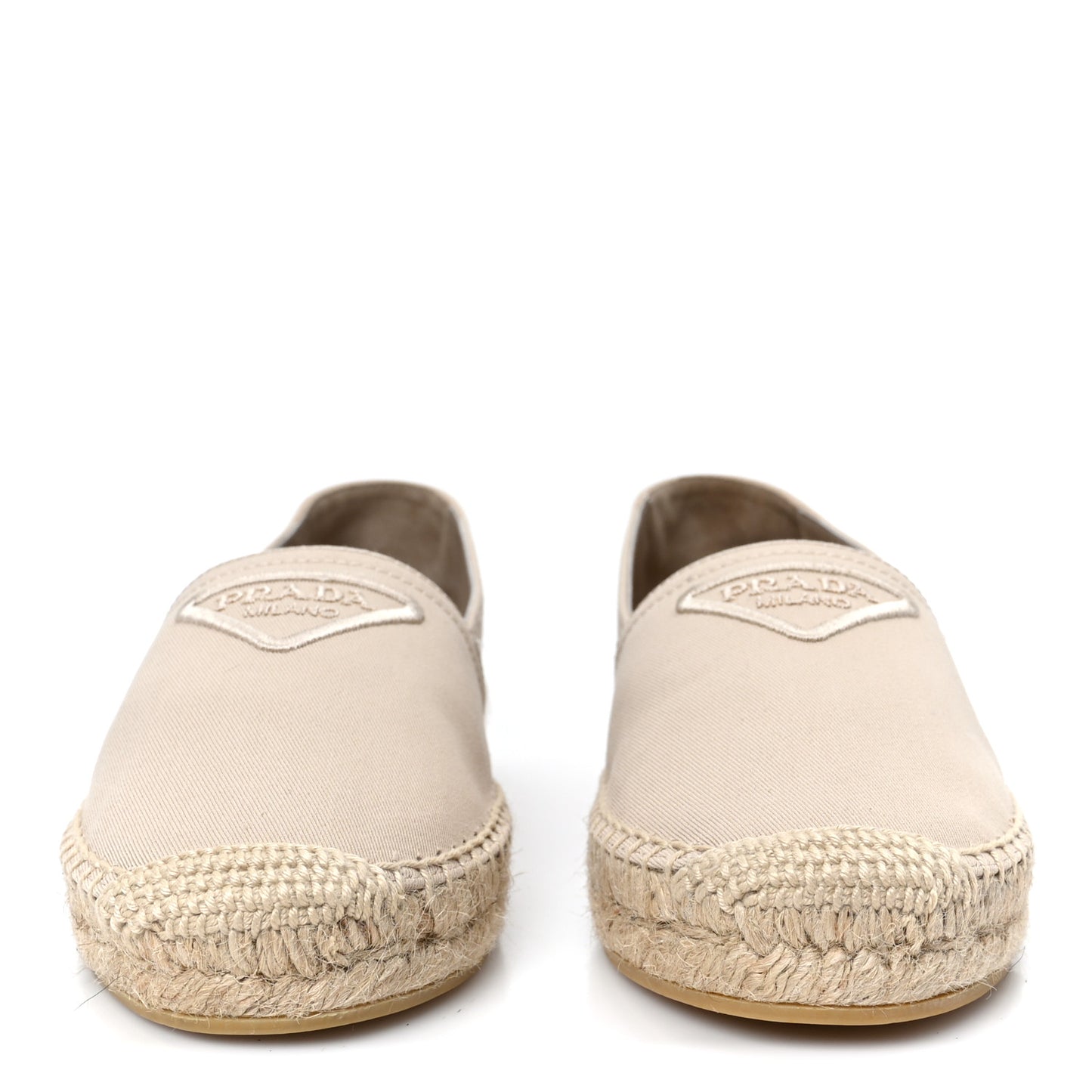Gabardine Logo Espadrilles 36 Corda