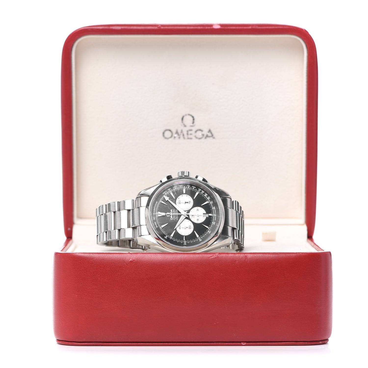 Omega Stainless Steel 42mm Seamaster Aqua Terra Chronograph Automatic Watch Black 221.10.42.40.01.002 8 of 8