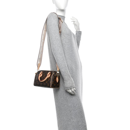 Louis Vuitton Monogram Speedy Bandouliere 20 Beige 2 of 10
