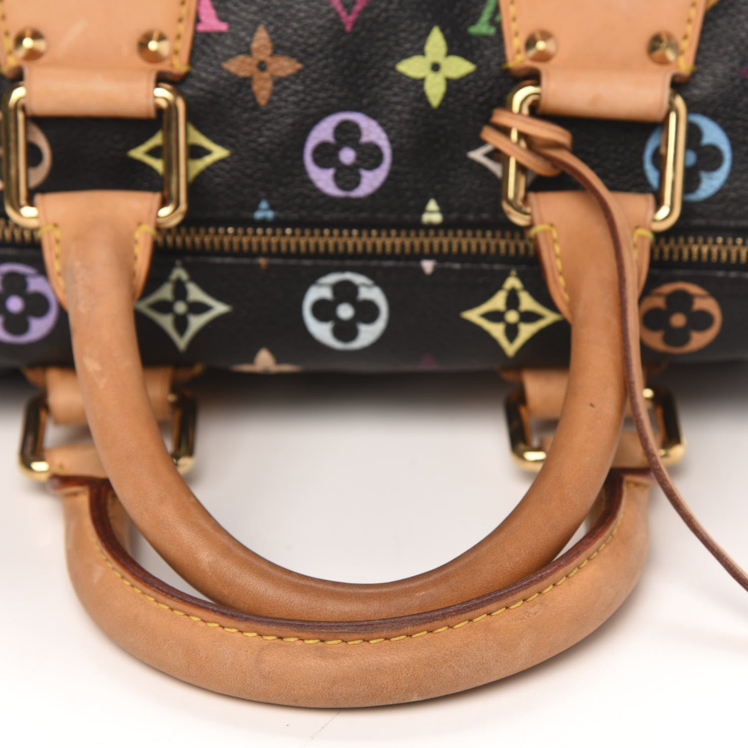 Louis Vuitton Monogram Multicolor Speedy 30 Black 10 of 11