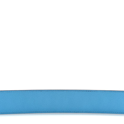 Hermes Epsom 40mm Hexagone Tressage Shoulder Strap Bleu De Nord Rouge De Coeur Gold 7 of 8
