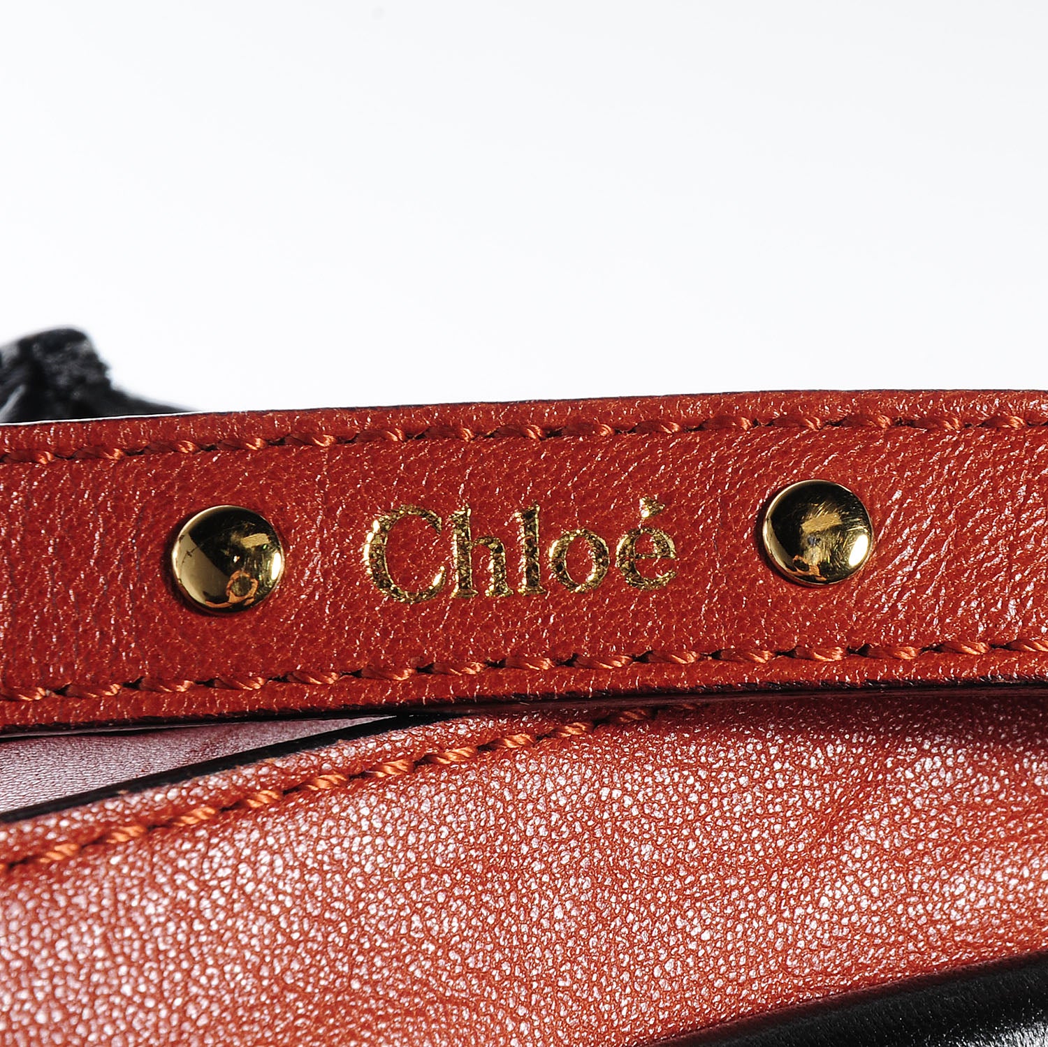 Chloe Calfskin Medium Ethel Satchel Red Blush 5 of 14
