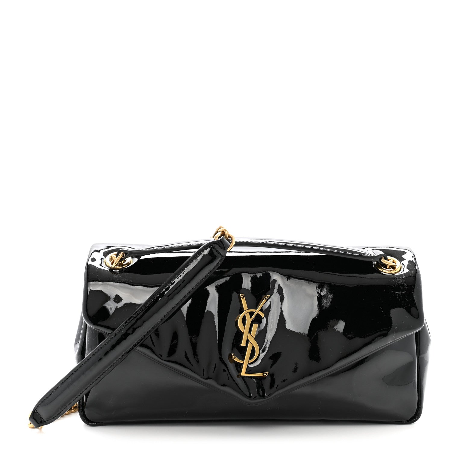 Saint Laurent Patent Calfskin Calypso Black 1 of 10