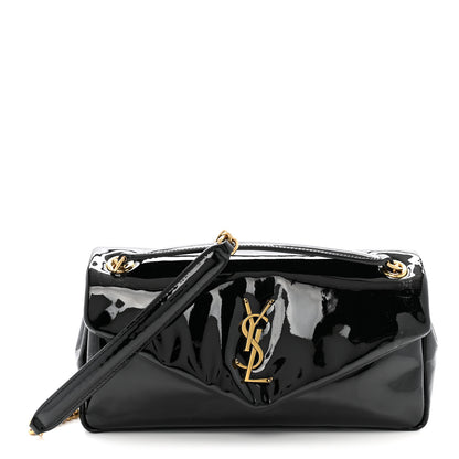 Saint Laurent Patent Calfskin Calypso Black 1 of 10