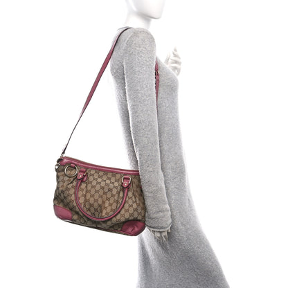 Gucci Monogram Medium Sukey Top Handle Peonia Flower 2 of 10