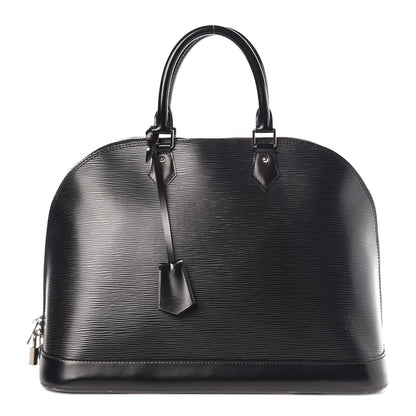 Louis Vuitton Epi Alma GM Black 1 of 7