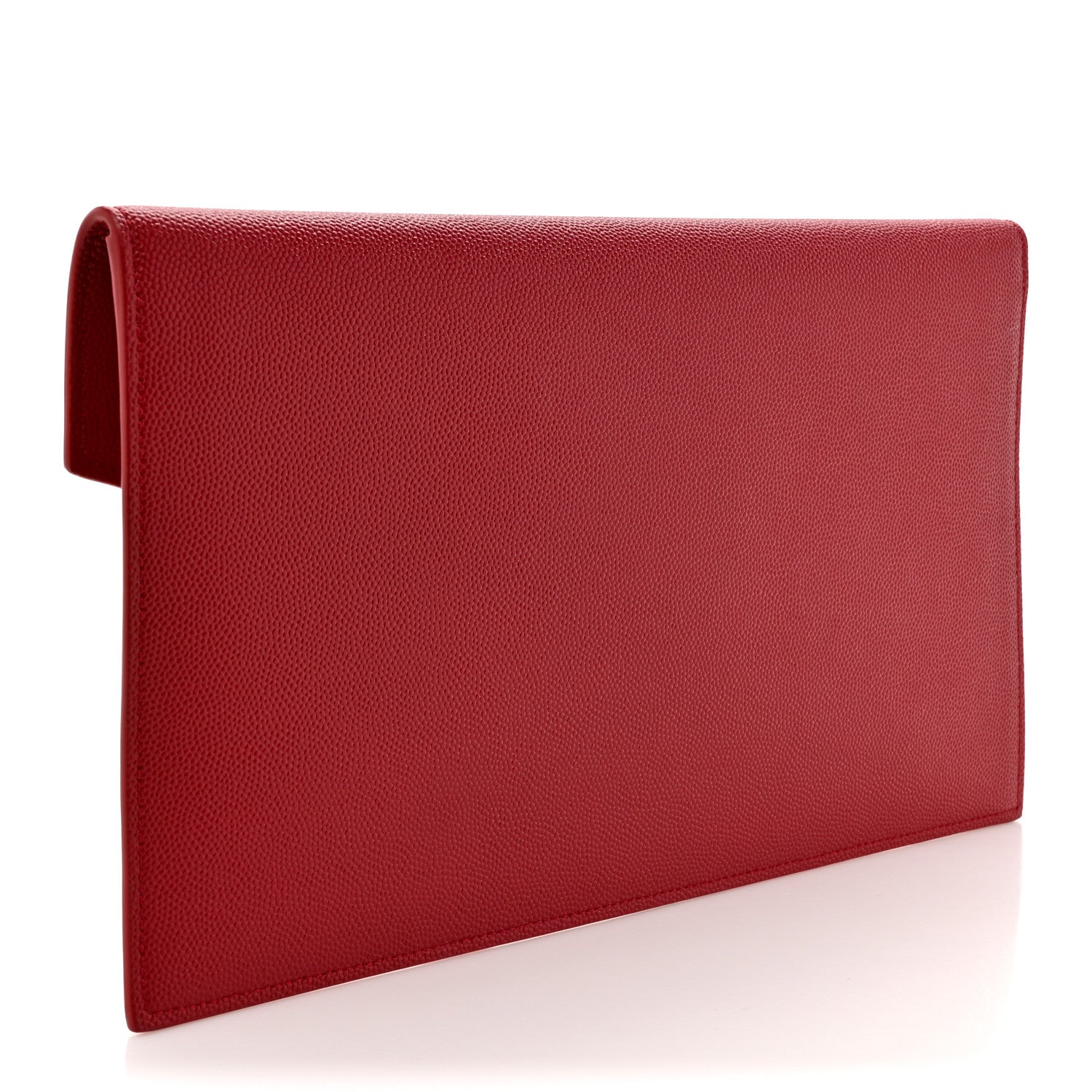 Saint Laurent Grain De Poudre Uptown Pouch Rouge Eros 3 of 10