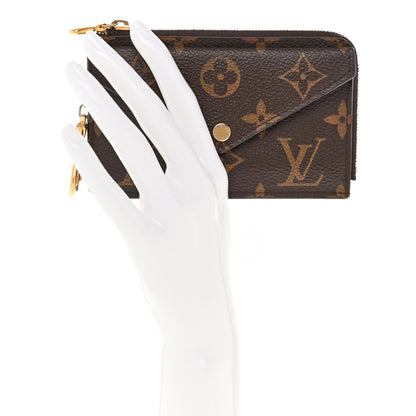 Louis Vuitton Monogram Recto Verso Card Holder Black 2 of 8