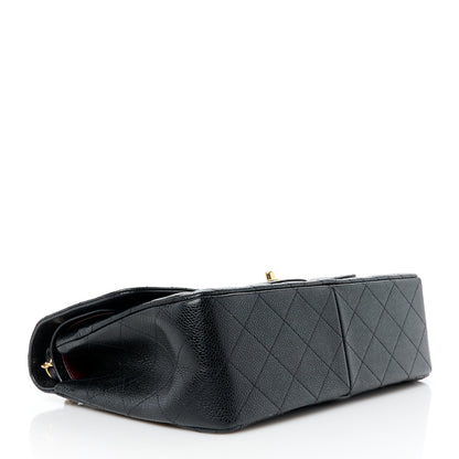 Chanel Caviar Quilted Jumbo Double Flap Black 4 of 11