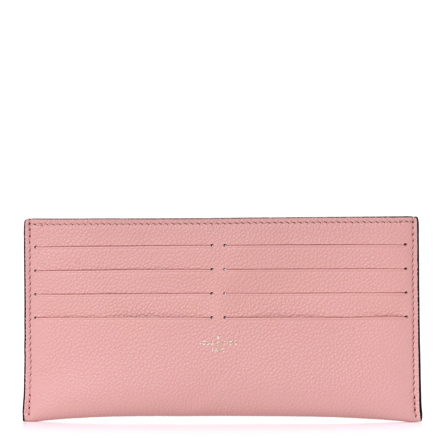Calfskin Felicie Card Holder Insert Rose Ballerine