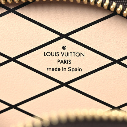Louis Vuitton Calfskin Catogram Micro Boite Chapeau Marron 6 of 9