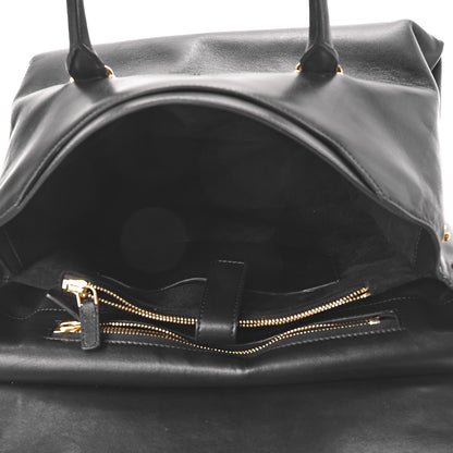 Tom Ford Smooth Calfskin Large Icon Bag Black 5 of 8