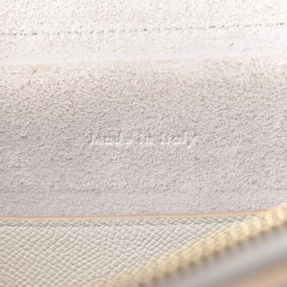 Celine Grained Calfskin Micro Belt Bag White 6 of 14