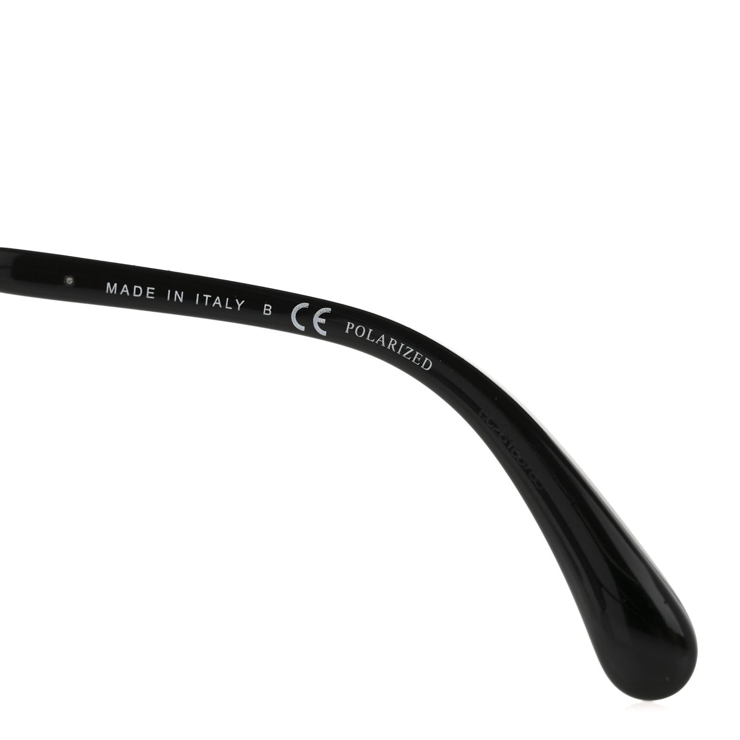 Acetate Metal Polarized Pantos Sunglasses 5440-A Black