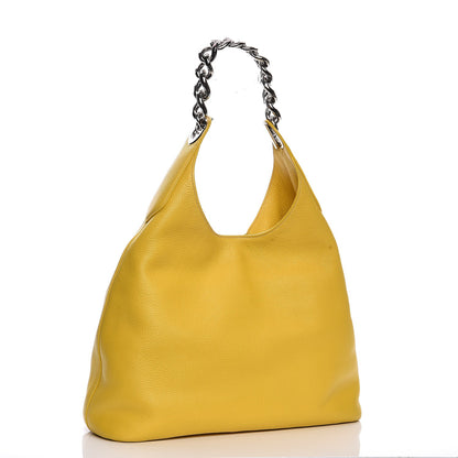 Prada Vitello Daino Chain Hobo Sole 3 of 12