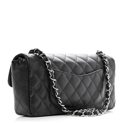 Chanel Caviar Quilted East West Flap Black 3 of 12