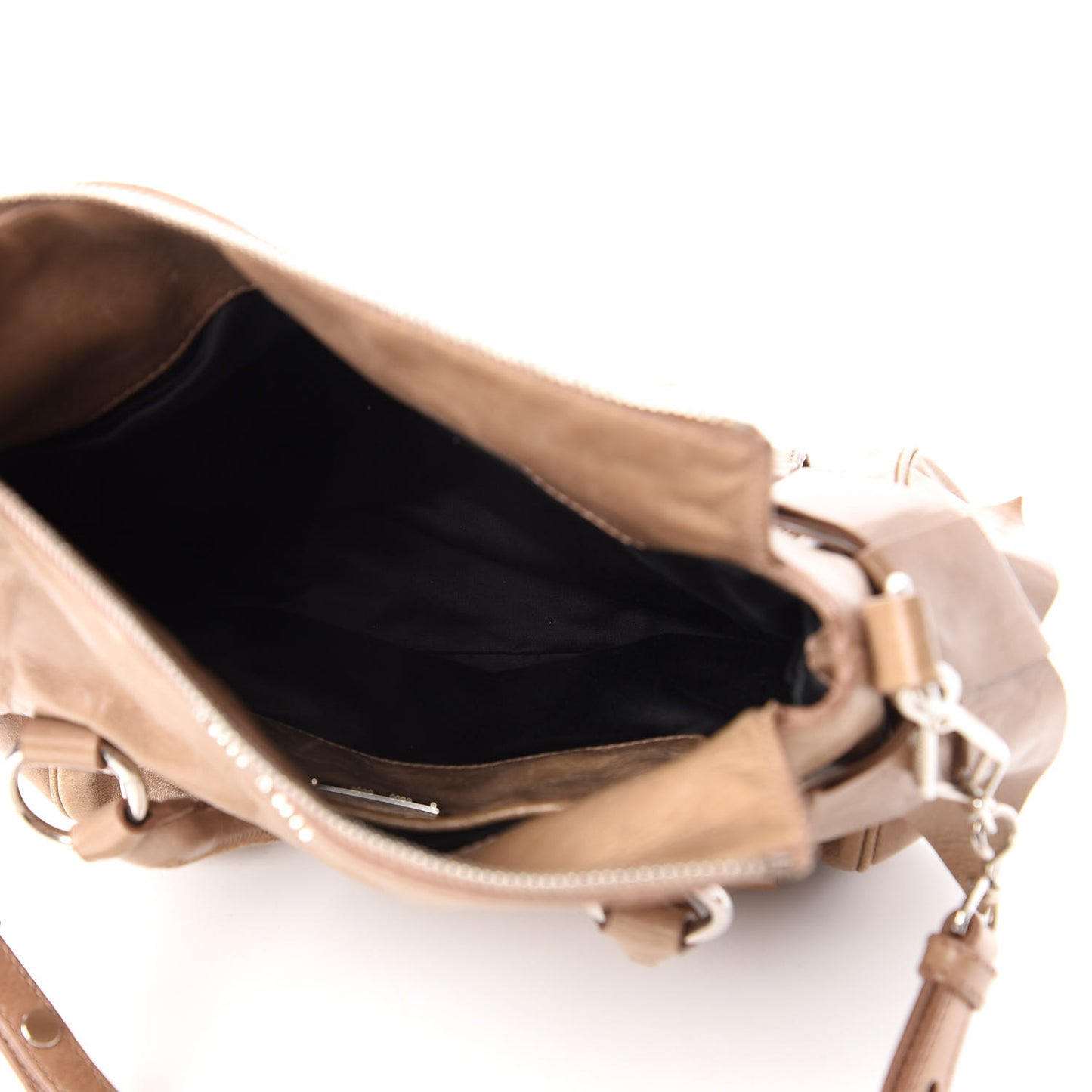 Vitello Lux Mini Bow Bag Cammeo