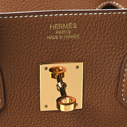 Hermes Togo Birkin 35 Gold 6 of 13