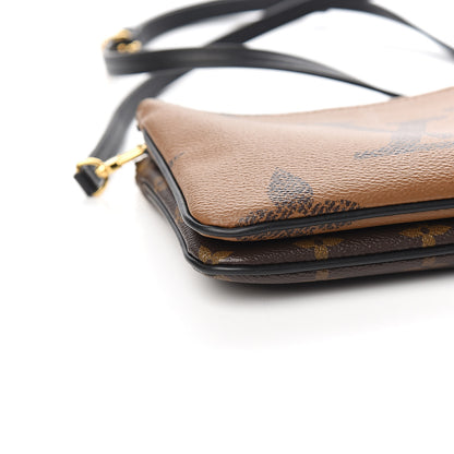 Louis Vuitton Reverse Monogram Giant Double Zip Pochette 7 of 10