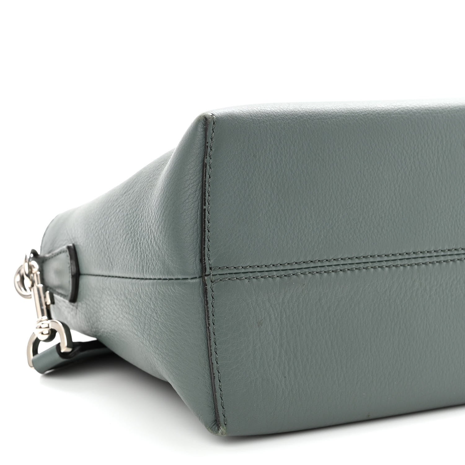 Fendi Vitello Dolce 4 Color Medium By The Way Boston Bag Malachite Multicolor 8 of 9
