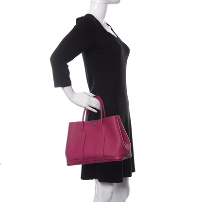 Hermes Negonda Garden Party 30 TPM Rose Pourpre 2 of 13