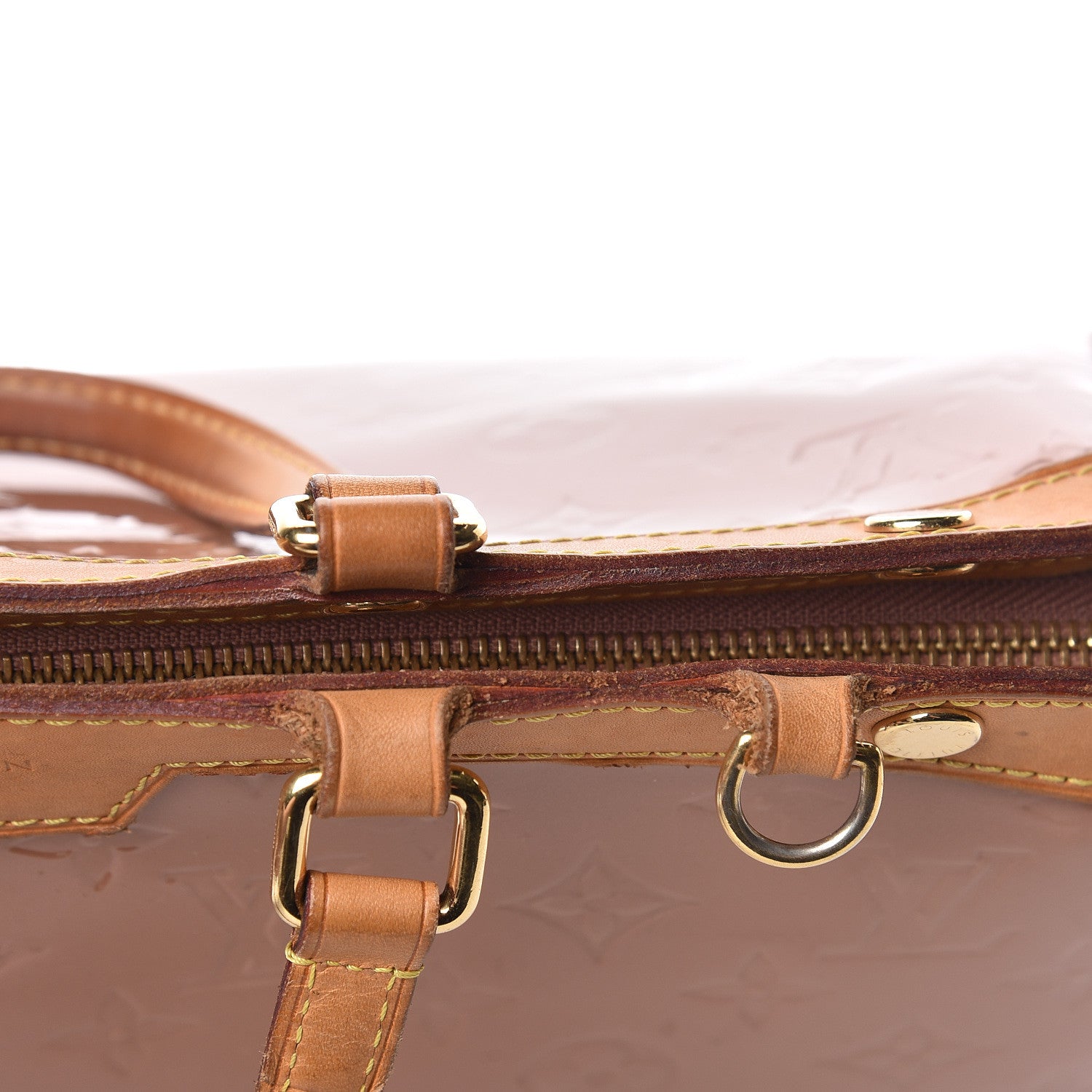 Louis Vuitton Vernis Brea MM Rose Velours 16 of 22