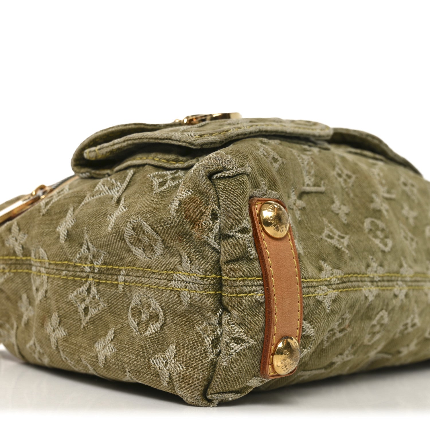 Louis Vuitton Monogram Denim Baggy PM Lichen 8 of 9