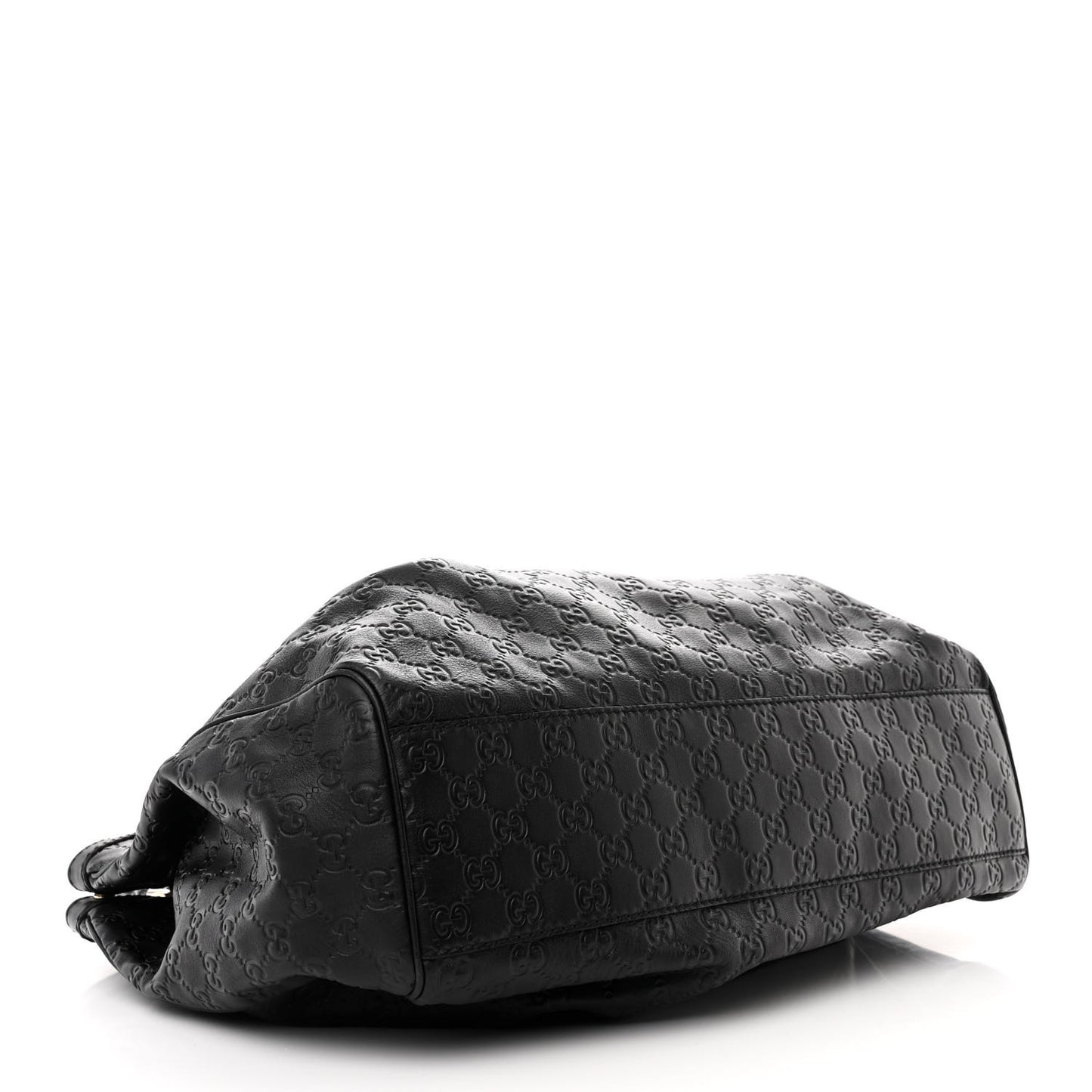 Guccissima Large Sukey Tote Black