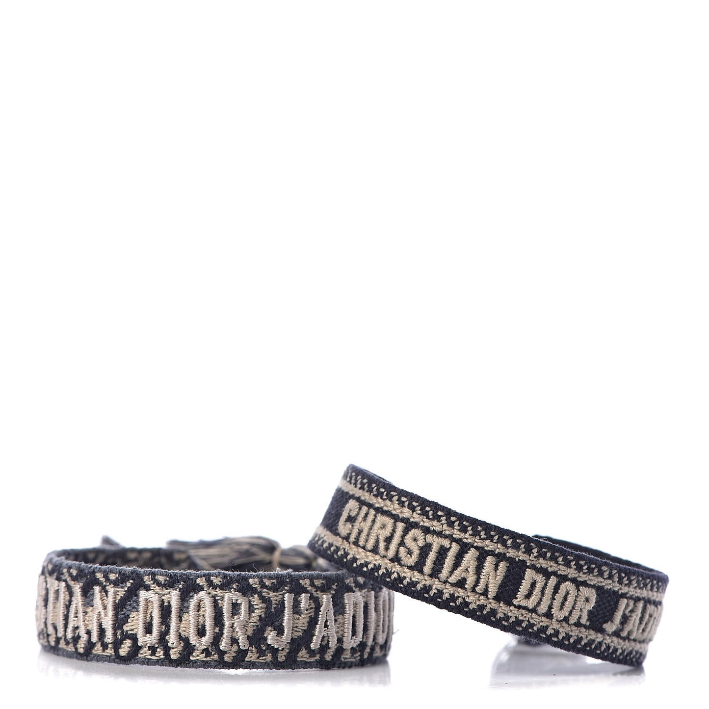Woven Cotton J'Adior Friendship Bracelet Set Navy