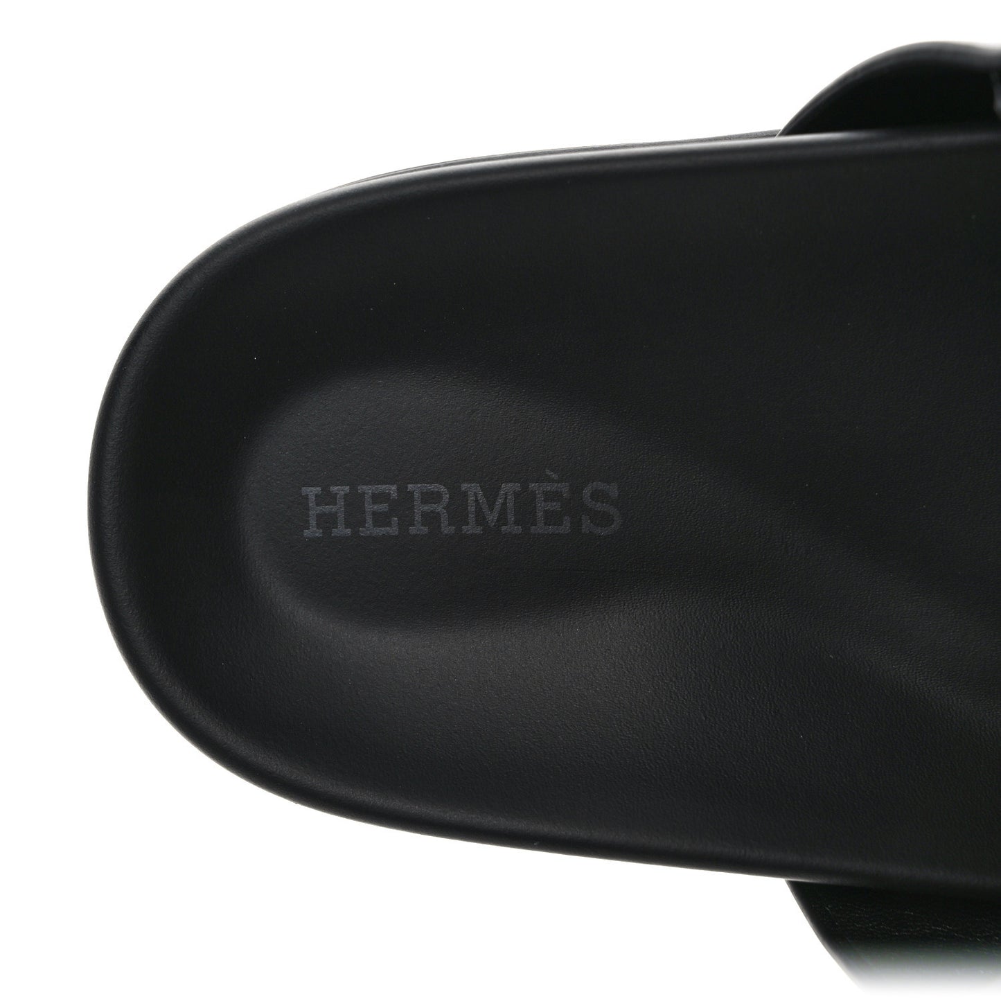 Calfskin Womens Chypre Sandals 37.5 Black